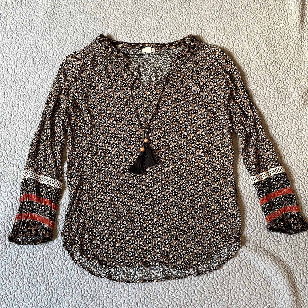 Mason & Belle women’s XL 3/4 sleeve top